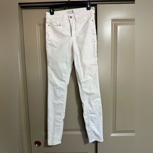 White Athleta size 4 Tall Skinny Jeans